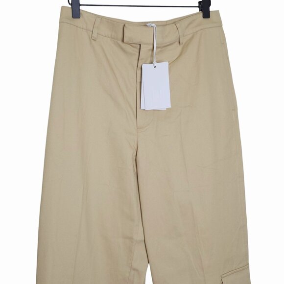 Helsa Chino Cargo Trouser Khaki Tan Size S - Picture 5 of 9